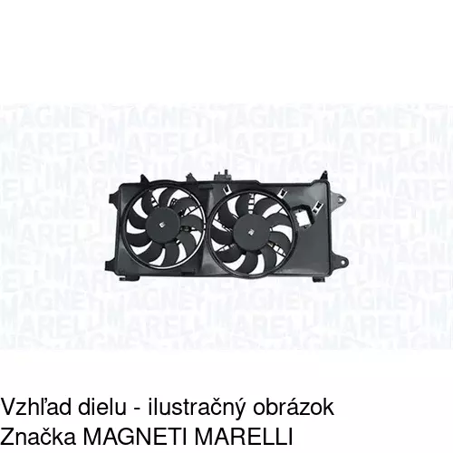 Ventilátory chladičov POLCAR 304023W7 - obr. 1