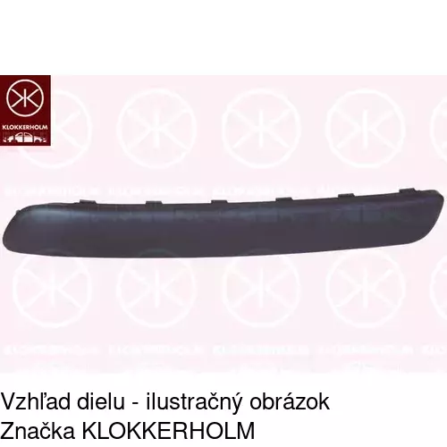 Lišta nárazníka 304407-5 /POLCAR/ - obr. 1