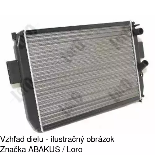 Chladiče vody POLCAR 305008A6 - obr. 2