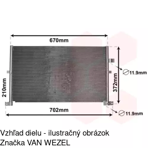 Chladiče klimatizácie POLCAR 3218K8C2S - obr. 3