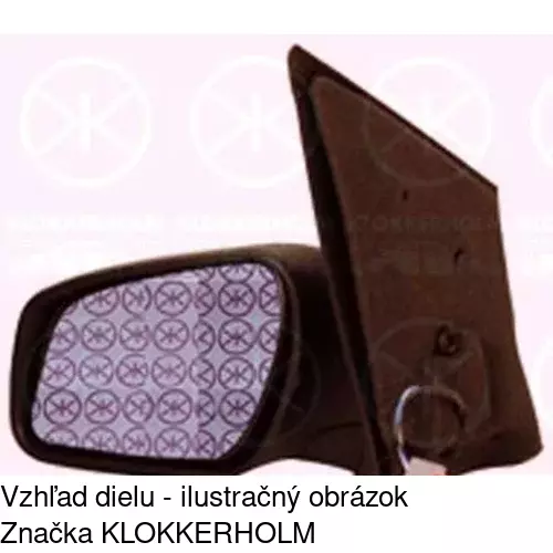 Vonkajšie zrkadlo 3237514E /POLCAR/ - obr. 1