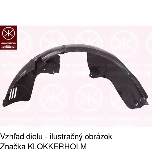 Podblatník (plast) POLCAR 3238FP1Q