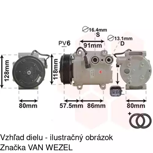 Kompresor AC 3238KS-2 /POLCAR/ - obr. 3