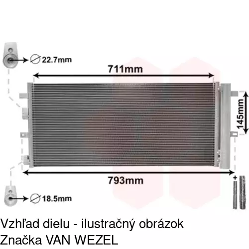 Chladiče klimatizácie POLCAR 32D2K8C2 - obr. 2