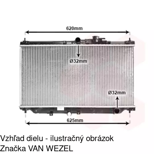 Chladiče vody POLCAR 381708-3 - obr. 5