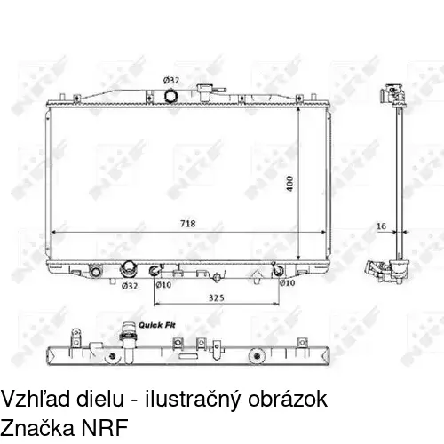 Chladiče vody POLCAR 383308-2