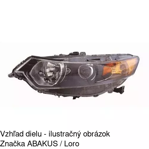 Hlavný reflektor POLCAR 3836091E