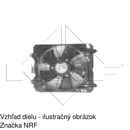 Ventilátory chladičov POLCAR 387623W1