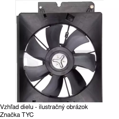 Ventilátory chladičov POLCAR 387623W2