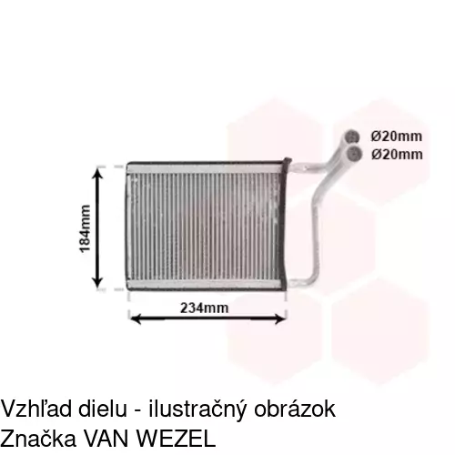 Radiátory POLCAR 4009N8-1 - obr. 1