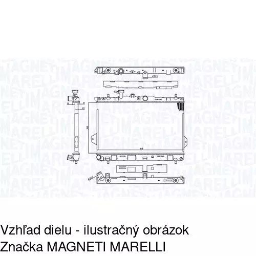 Chladiče vody POLCAR 403508 - obr. 1