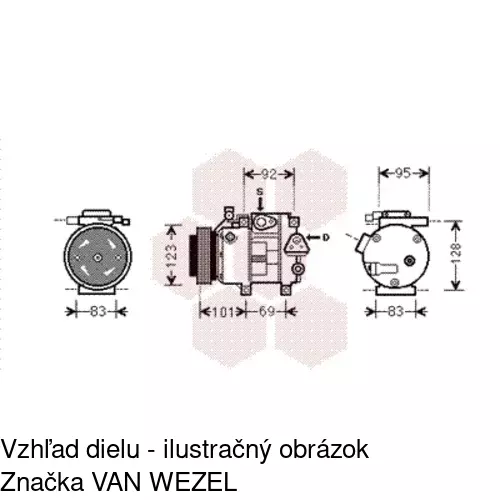 Kompresor AC POLCAR 4051KS1X - obr. 5