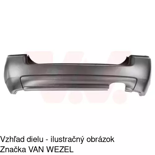 Zadný nárazník 410396 /POLCAR/