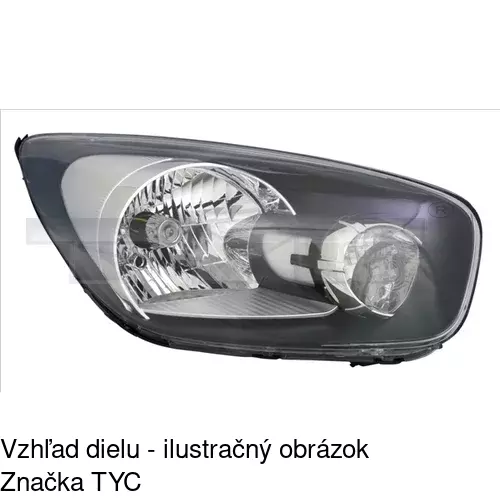 Hlavný reflektor POLCAR 41A110-E