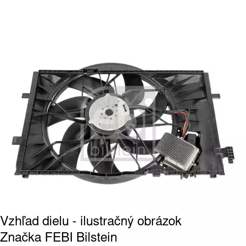 Ventilátory chladičov POLCAR 500323W1 - obr. 1