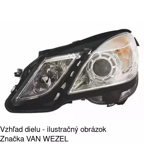 Hlavný reflektor POLCAR 501809-E - obr. 4