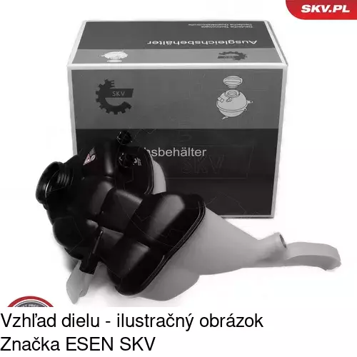 Nádržky vyrovnávacie POLCAR 5031ZB-1 - obr. 3