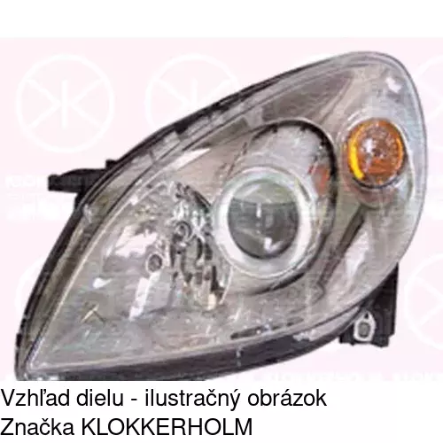 Hlavný reflektor POLCAR 503509-U - obr. 1