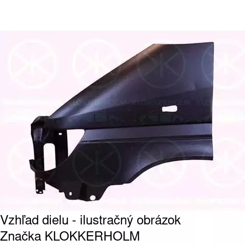 Predný blatník 506301 /POLCAR/ - obr. 1