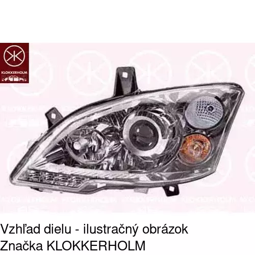 Hlavný reflektor POLCAR 50N1091H