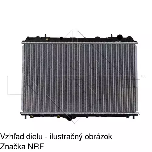 Chladiče vody POLCAR 521008A3