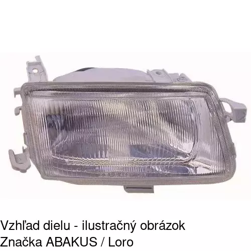 Hlavný reflektor POLCAR 550710EE - obr. 4