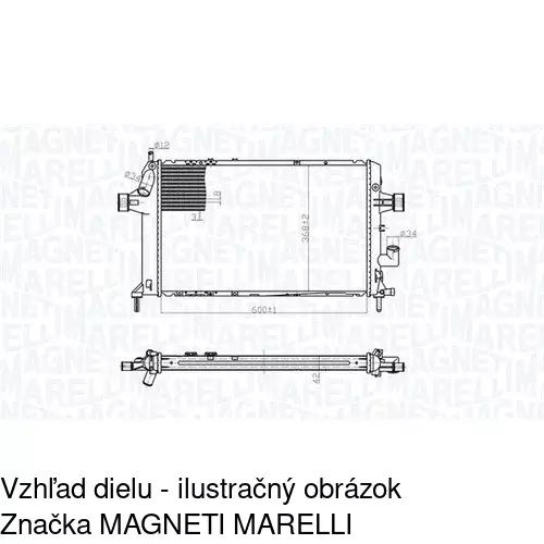 Chladiče vody POLCAR 550808-5 - obr. 3