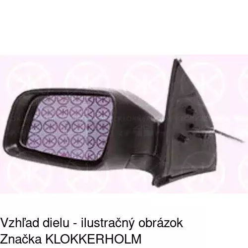 Vonkajšie zrkadlo POLCAR 550852-M - obr. 2