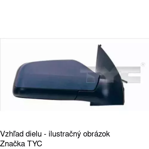 Rám vonkajšieho zrkadla POLCAR 550854PE - obr. 1