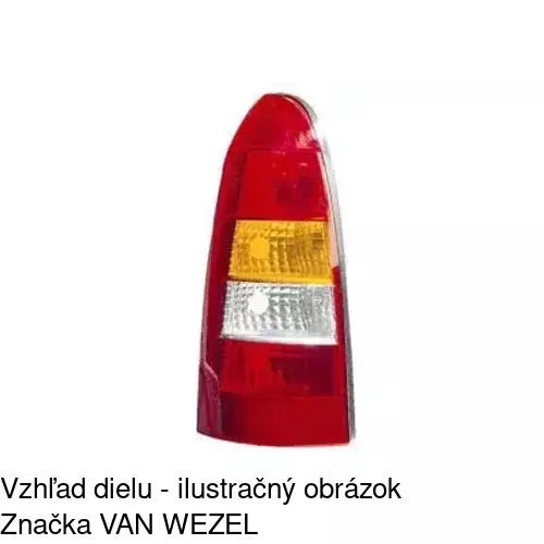 Zadné svetlo POLCAR 5508875E - obr. 3