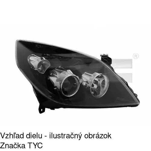 Hlavný reflektor POLCAR 5519096E