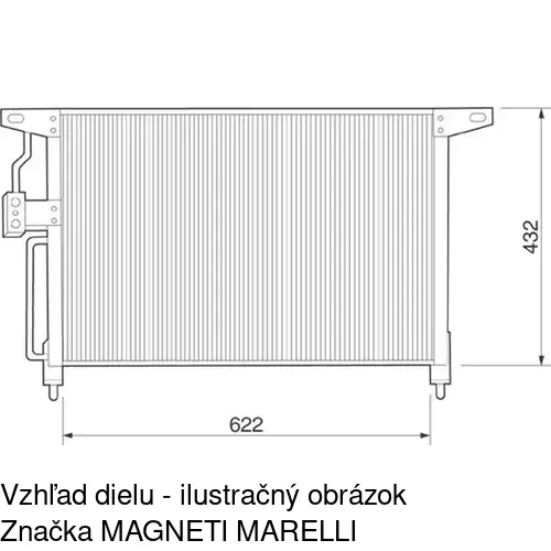 Chladiče klimatizácie POLCAR 5527K8C1