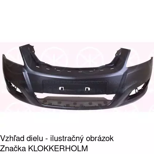 Predný nárazník POLCAR 556307