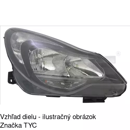 Hlavný reflektor POLCAR 55B1093E