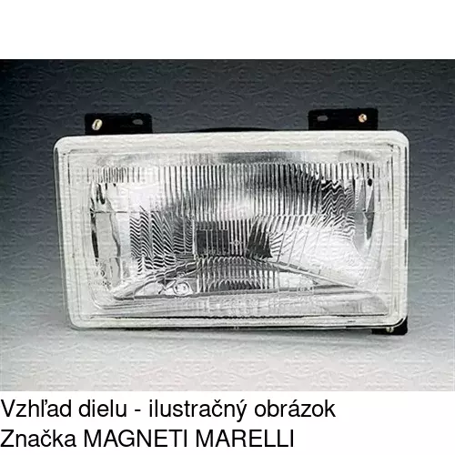 Hlavný reflektor POLCAR 570110-E