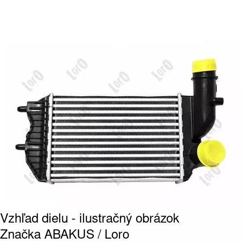 Chladiče vzduchu (Intercoolery) POLCAR 5702J8-1 - obr. 3