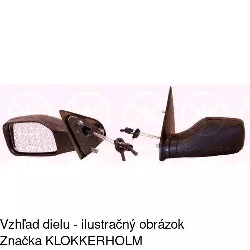 Vonkajšie zrkadlo POLCAR 5706511E - obr. 3