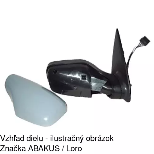 Vonkajšie zrkadlo POLCAR 5706524E - obr. 4