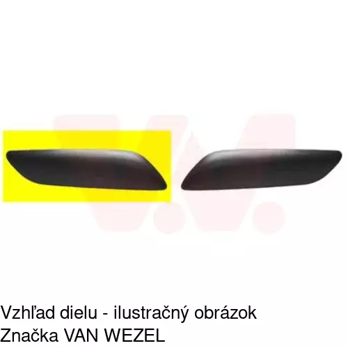 Lišta nárazníka POLCAR 572407-8 - obr. 1