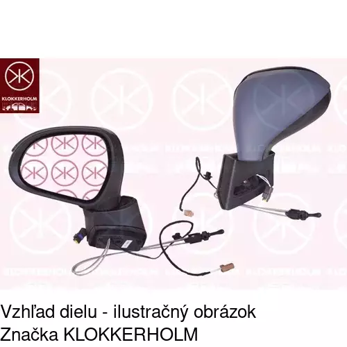 Vonkajšie zrkadlo POLCAR 5724511E - obr. 1