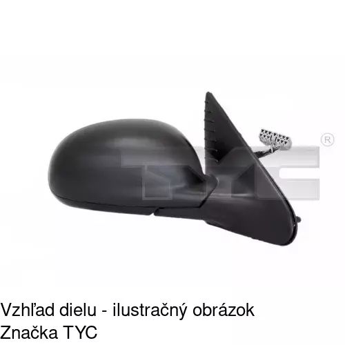 Vonkajšie zrkadlo POLCAR 5746521E - obr. 5