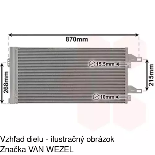 Chladiče klimatizácie POLCAR 5770K81X - obr. 4