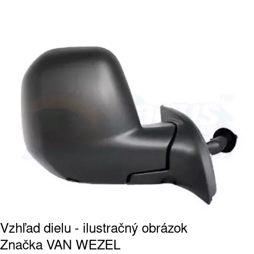 Vonkajšie zrkadlo POLCAR 5792512E - obr. 4