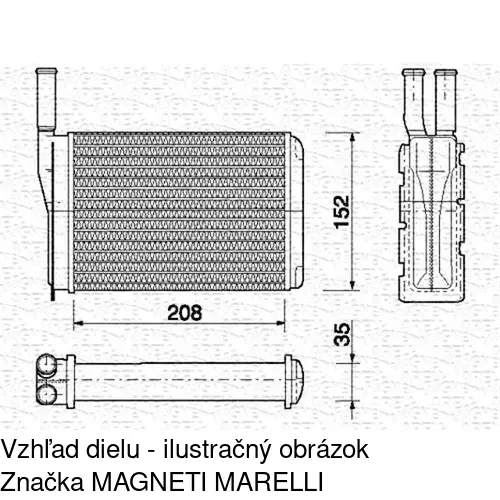 Radiátory POLCAR 6005N8-1