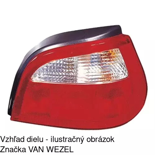 Zadné svetlo POLCAR 601188-E - obr. 3