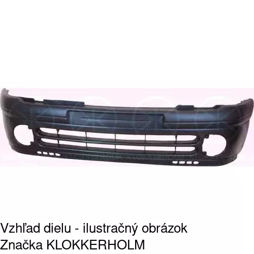 Predný nárazník POLCAR 601507-5