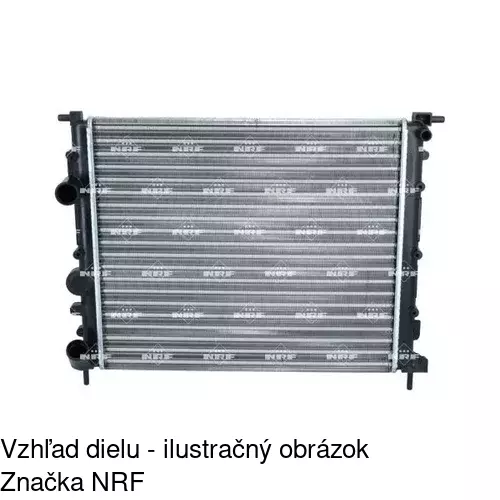 Chladiče vody POLCAR 606008-4