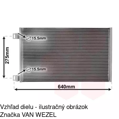 Chladiče klimatizácie POLCAR 6062K8C1S - obr. 5