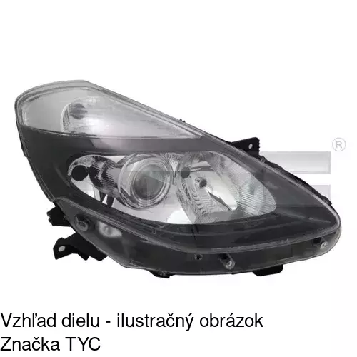 Hlavný reflektor POLCAR 6064102E