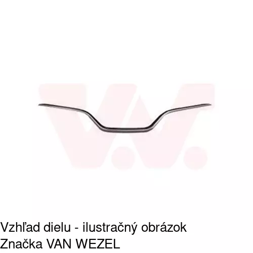 Lišta masky POLCAR 60L10521 - obr. 1